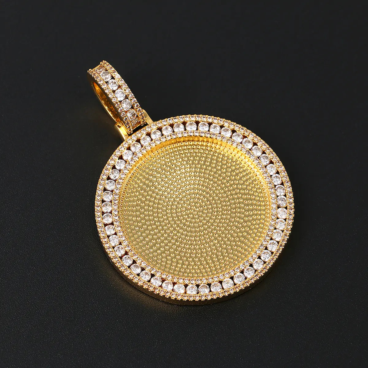 Custom Iced Out 3D Picture Pendant For Men