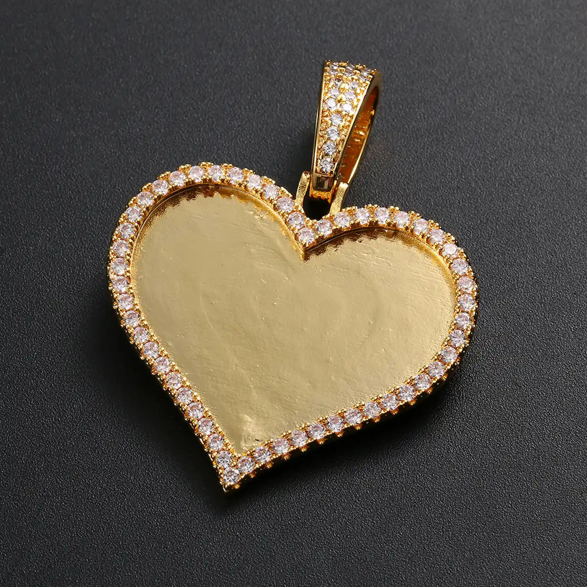 Custom Heart Pendant With Picture