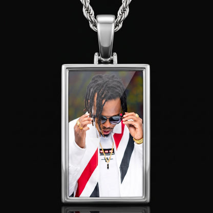Custom Iced Out Picture Pendant For Men